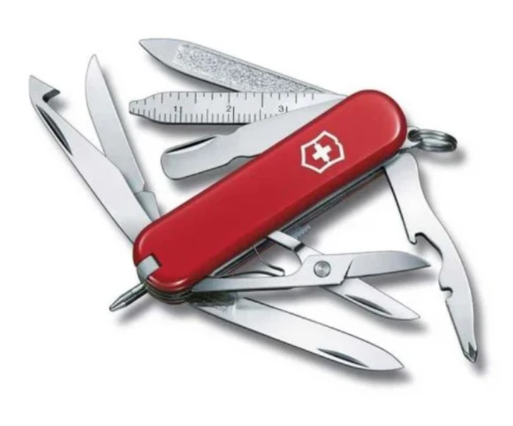 NAVAJA VICTORINOX MINICHAMP ROJO