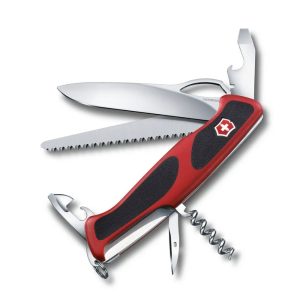 NAVAJA VICTORINOX NAVAJA 130MM ROJA/NEGRA  RANGERGRIP 79