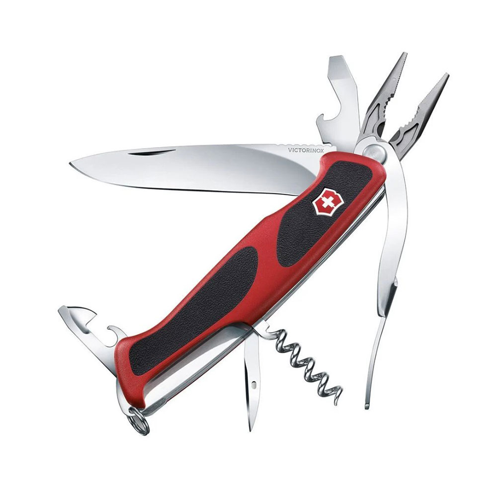 NAVAJA VICTORINOX NAVAJA 130MM ROJA/NEGRA RANGERGRIP 74