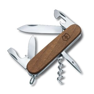 NAVAJA VICTORINOX MADERA NOGAL 91MM SPARTAN WOOD