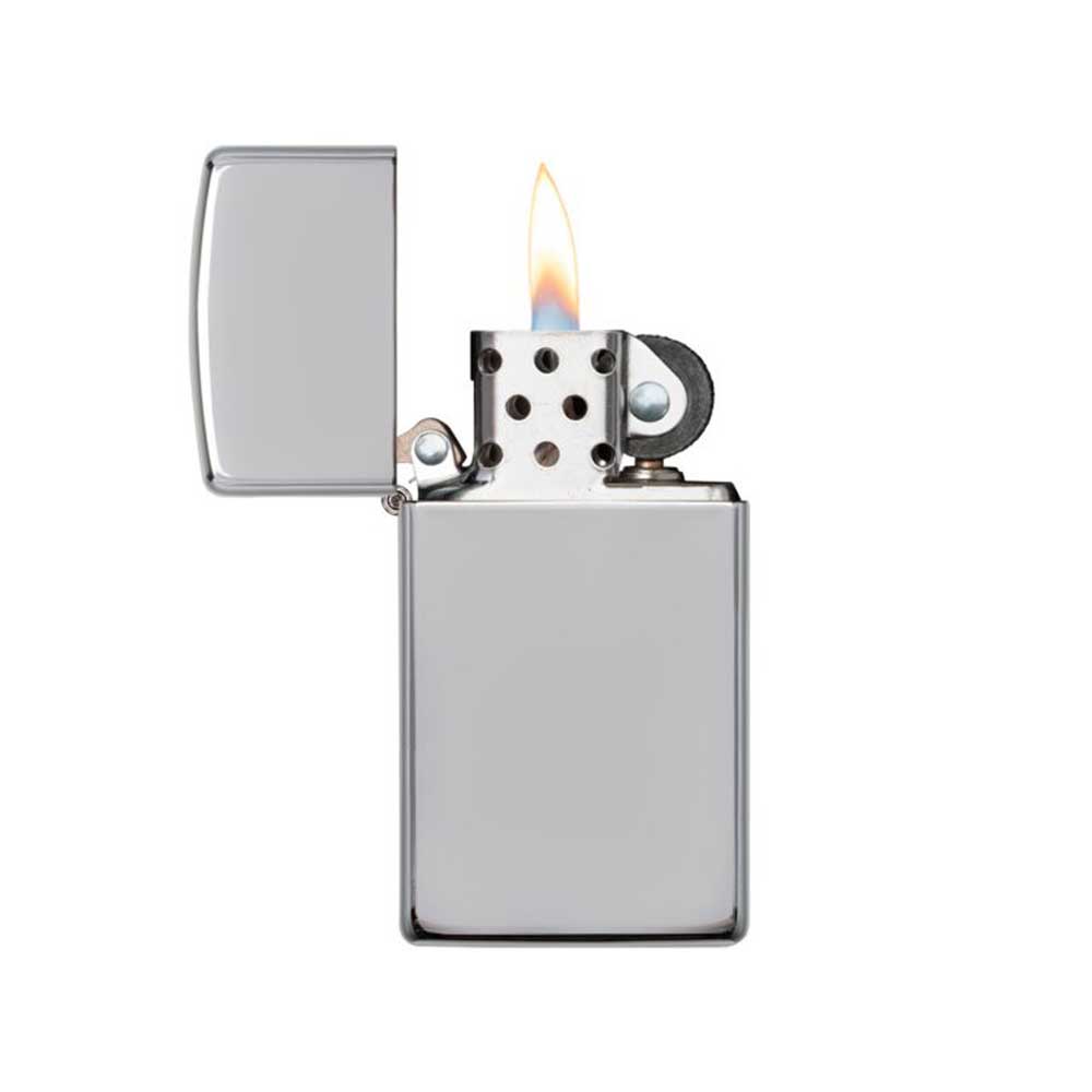 Encendedor Zippo 1606 Slim Armor Hight Polish Chrome - Imagen 2