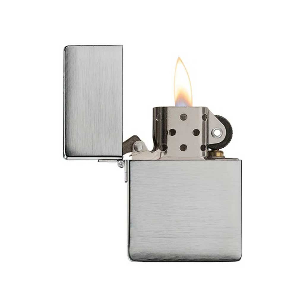 Encendedor Zippo 1935.25 Replica Brushed Chrome - Imagen 2