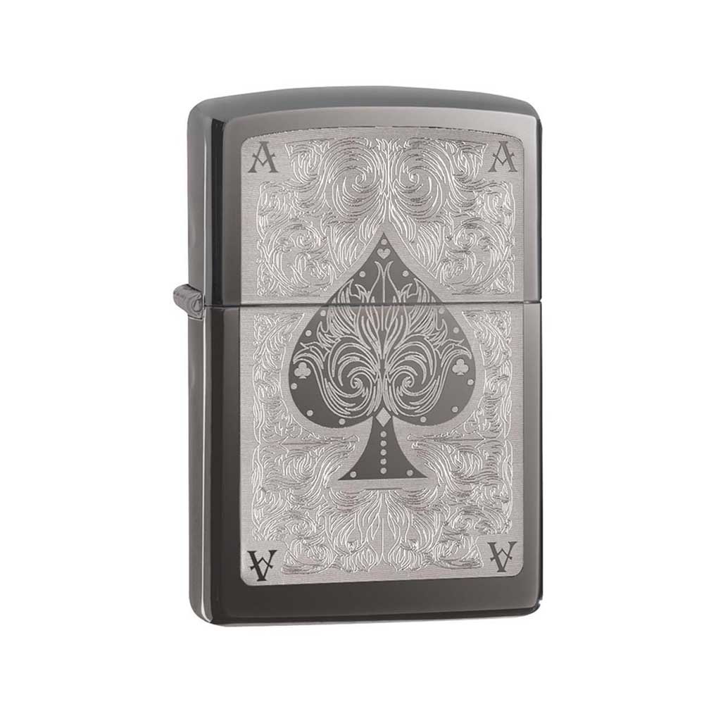 Encendedor Zippo 28323 Black Ice Laser Engrave