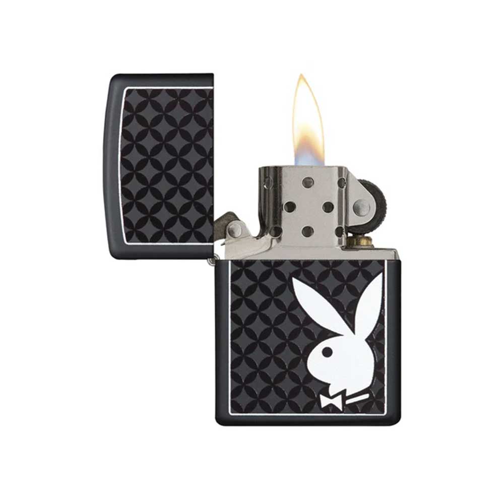 Encendedor Zippo 29578 Playboy Black Matte - Imagen 2