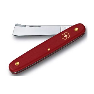 NAVAJA VICTORINOX NAVAJA HOJA GRANDE CURVA-ROJA  PARA INJERTAR Y DE JARDINERO