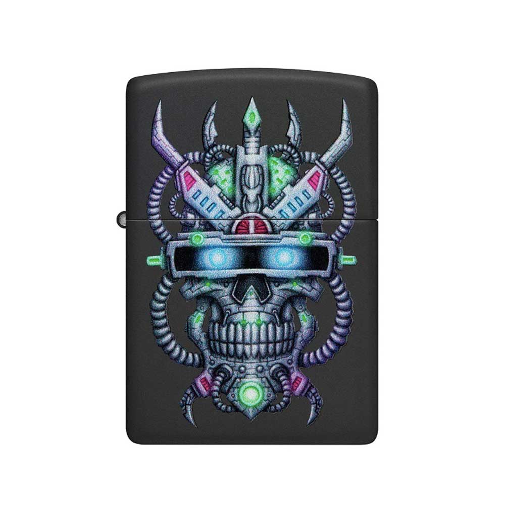 Encendedor Zippo 48516 Cyber Skull Design