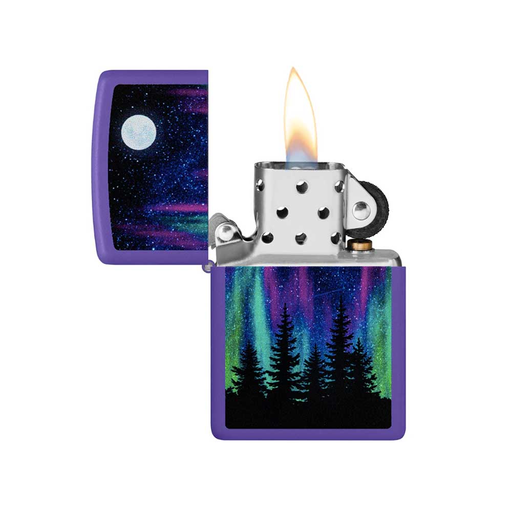 Encendedor Zippo 48565 Night in The Forest Design - Imagen 2
