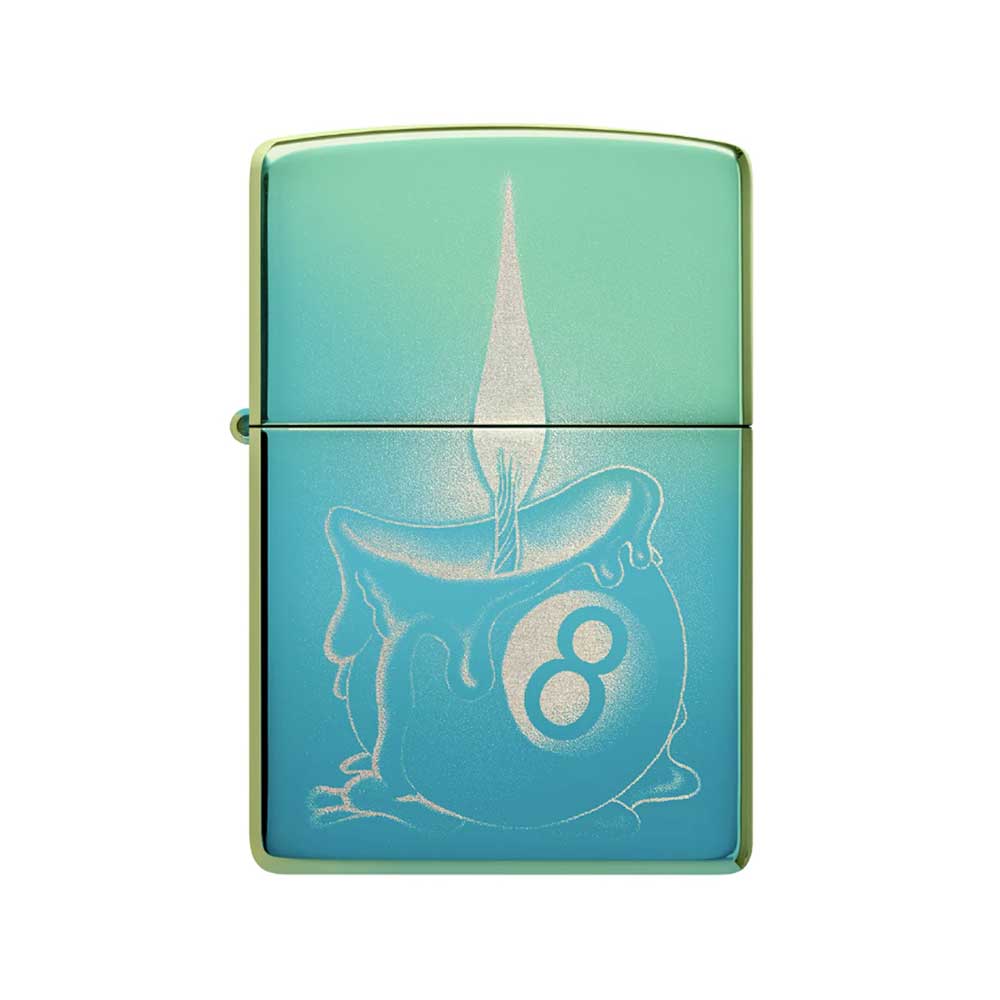 Encendedor Zippo 48615 Eight Ball Tattoo Design