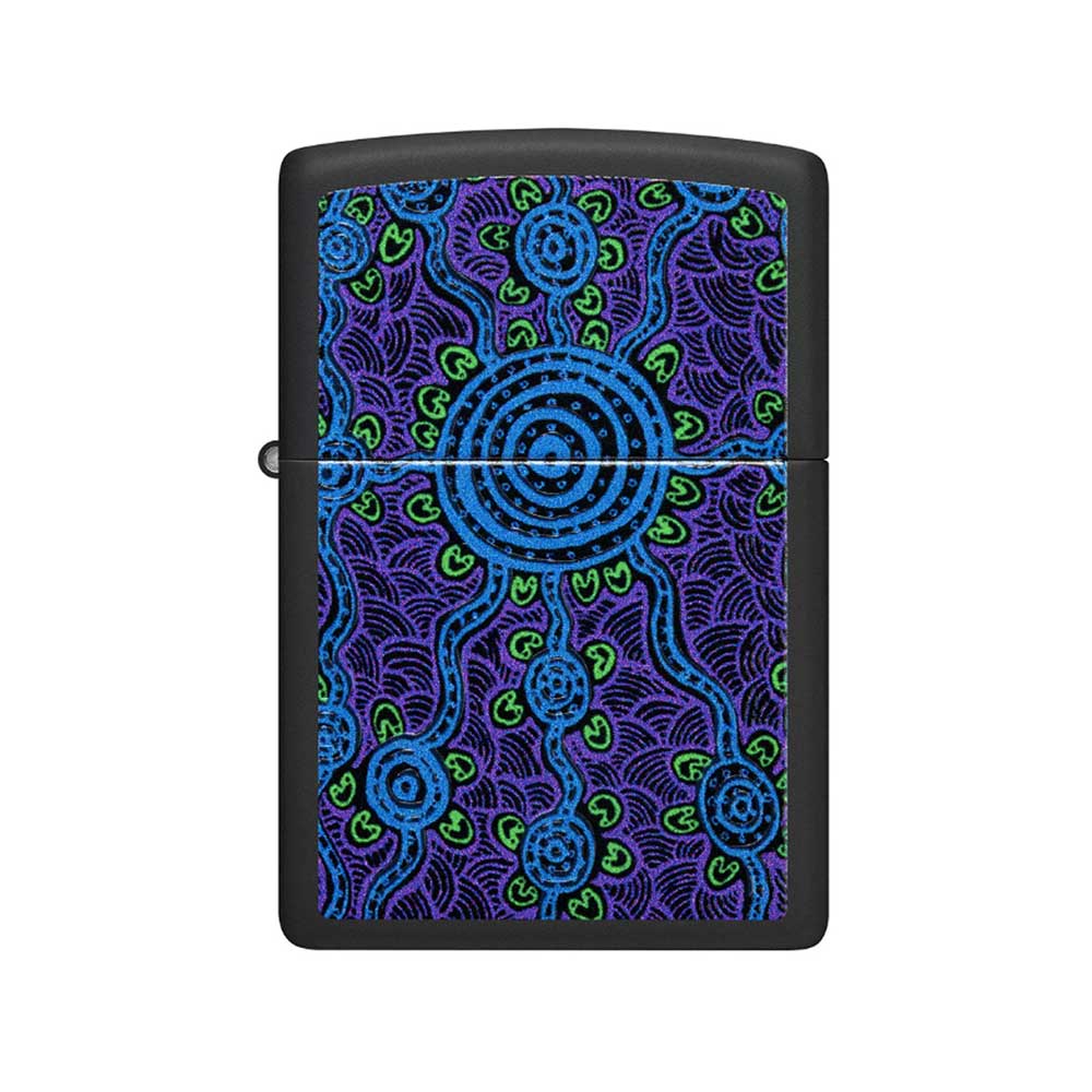 Encendedor Zippo 48625 John Smith Gumbula Black Matte