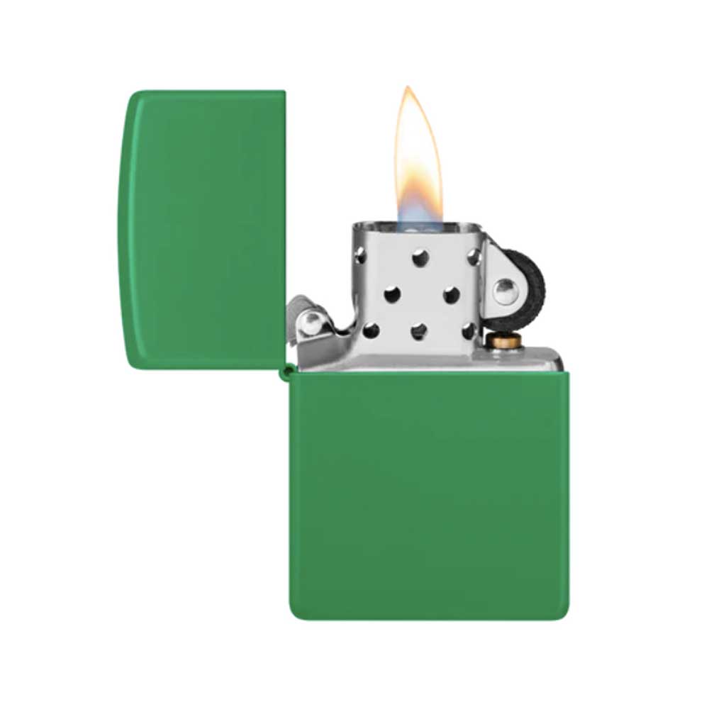 Encendedor Zippo 48629 Regular Grass Green Matte - Imagen 2