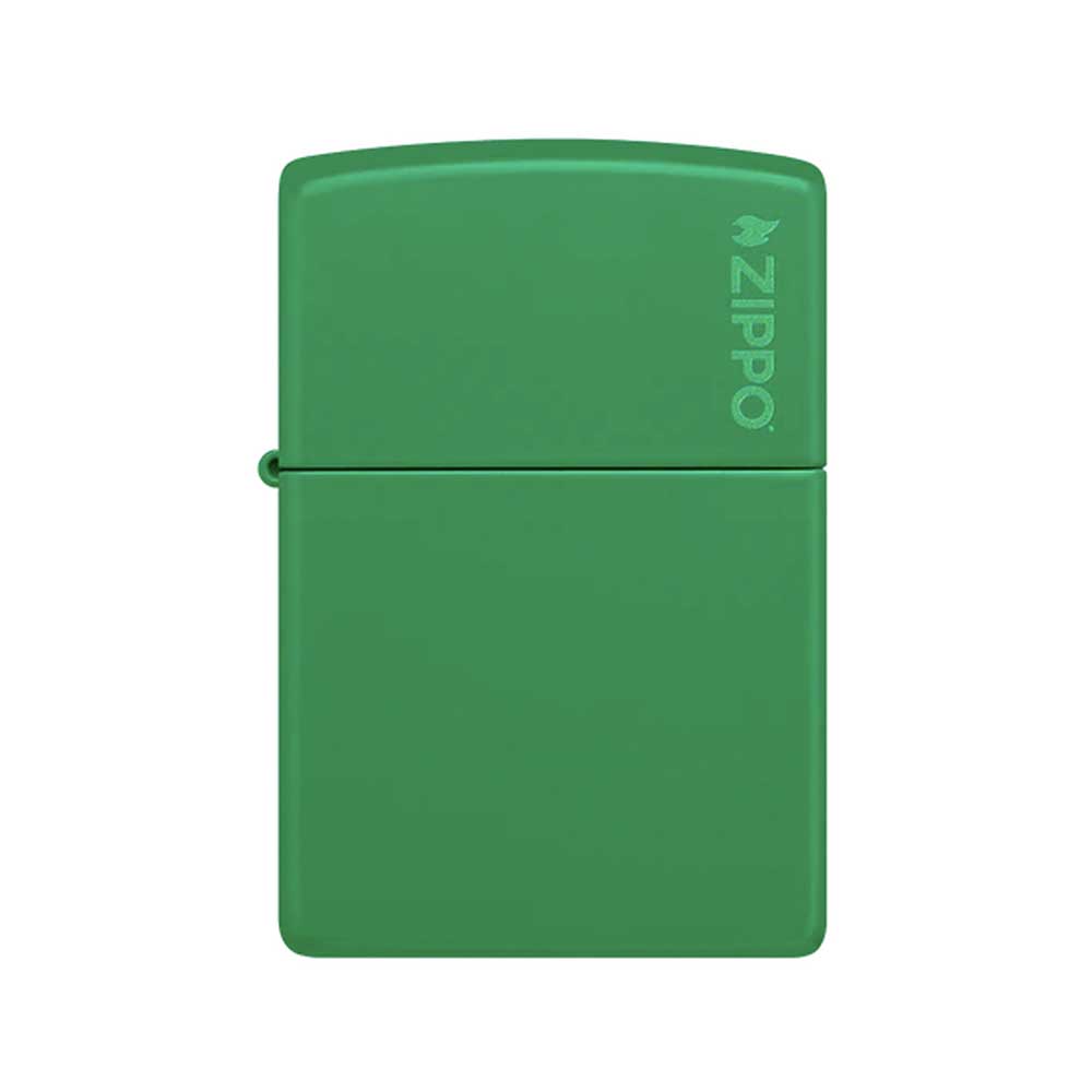 Encendedor Zippo 48629ZL Grass Green Logo