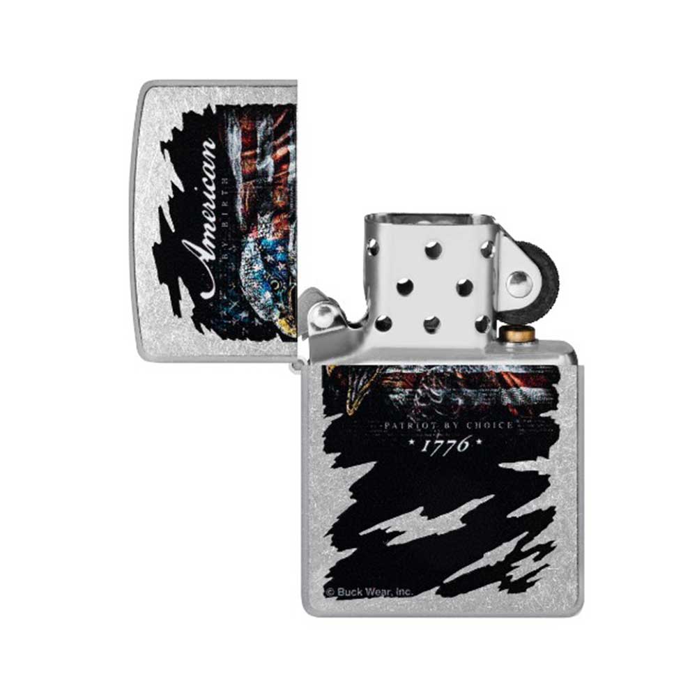 Encendedor Zippo 48633 Buck Wear Eagle Dotted - Imagen 2