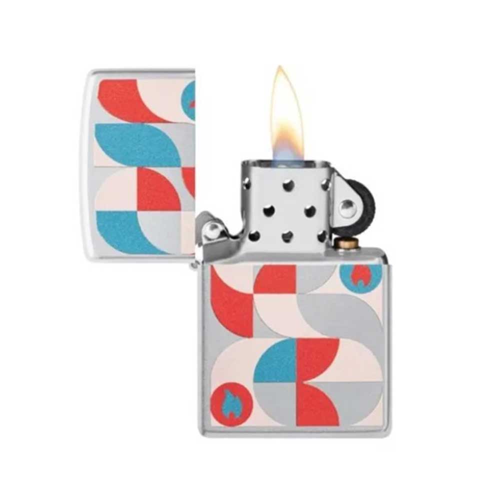 Encendedor Zippo 48712 Geometric Design - Imagen 2