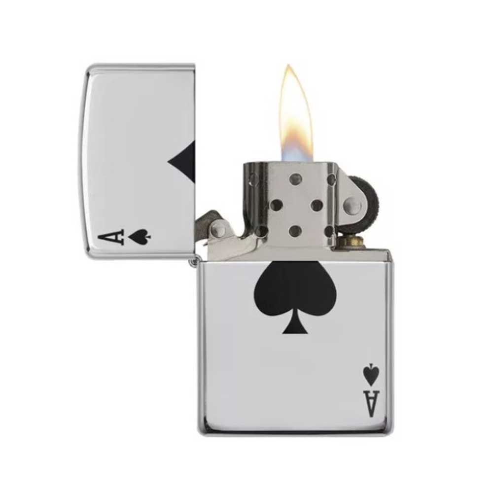 Encendedor Zippo 48793 Ace White Mate - Imagen 2
