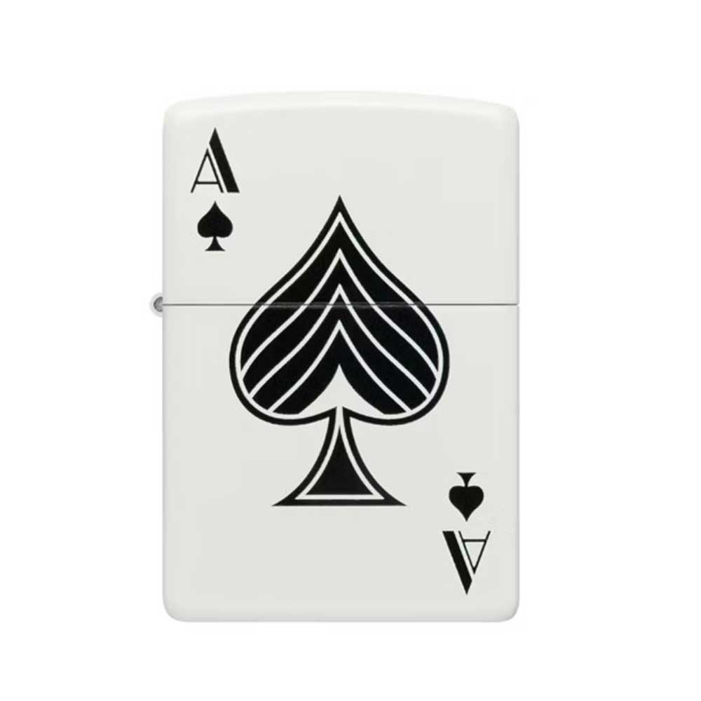Encendedor Zippo 48793 Ace White Mate