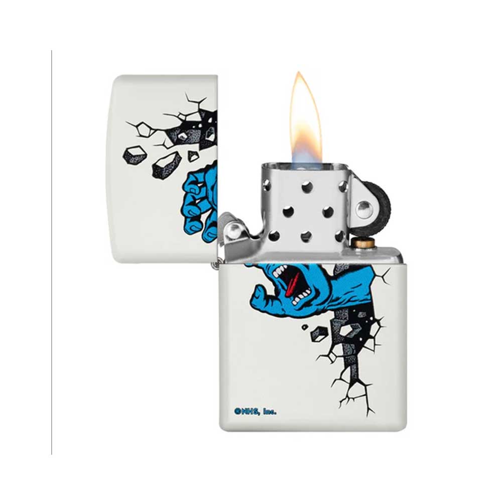 Encendedor Zippo 49614 Santa Cruz White Matte - Imagen 2