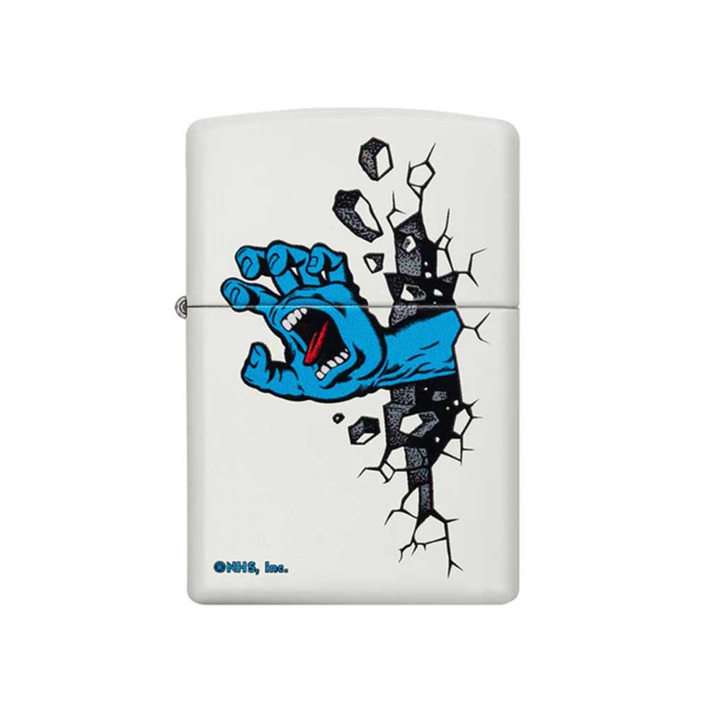 Encendedor Zippo 49614 Santa Cruz White Matte