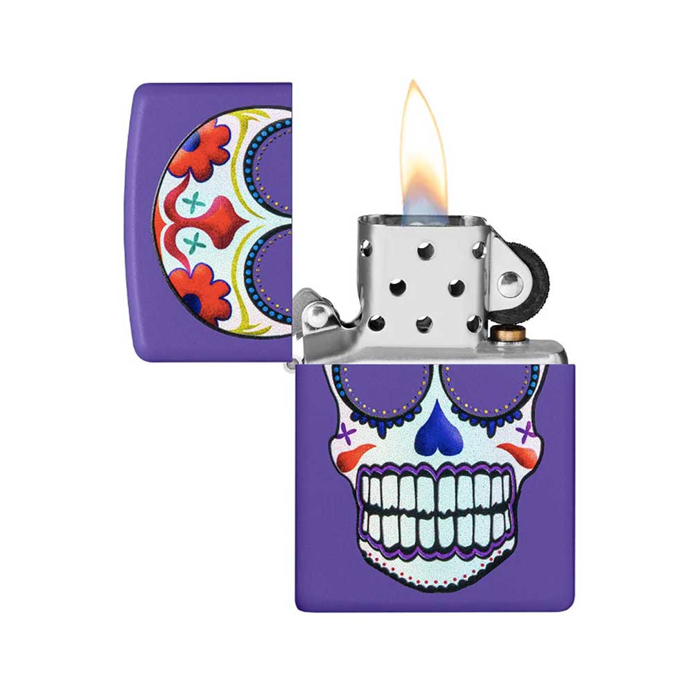 Encendedor Zippo 49859 Sugar Skull Design - Imagen 2