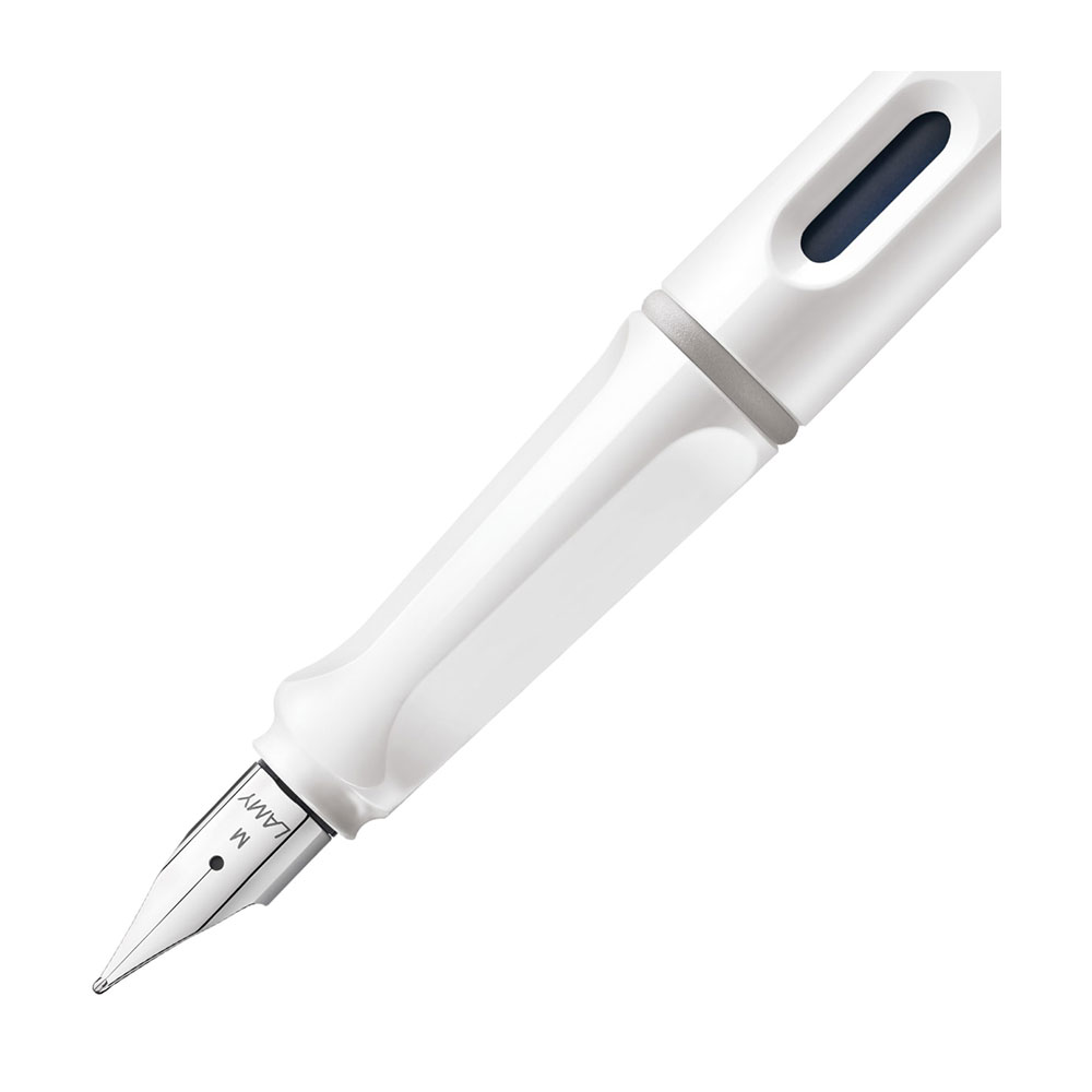 019 Pluma Safari Lamy M bl Safari M White - Imagen 2
