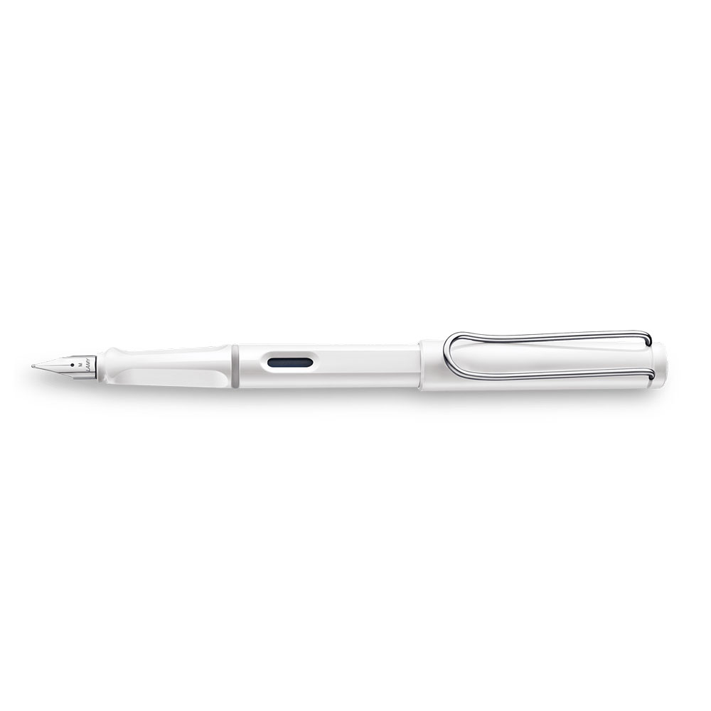 019 Pluma Safari Lamy M bl Safari M White