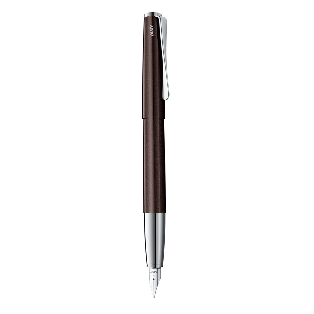 069 Lamy FP studio dark brown F - Imagen 2