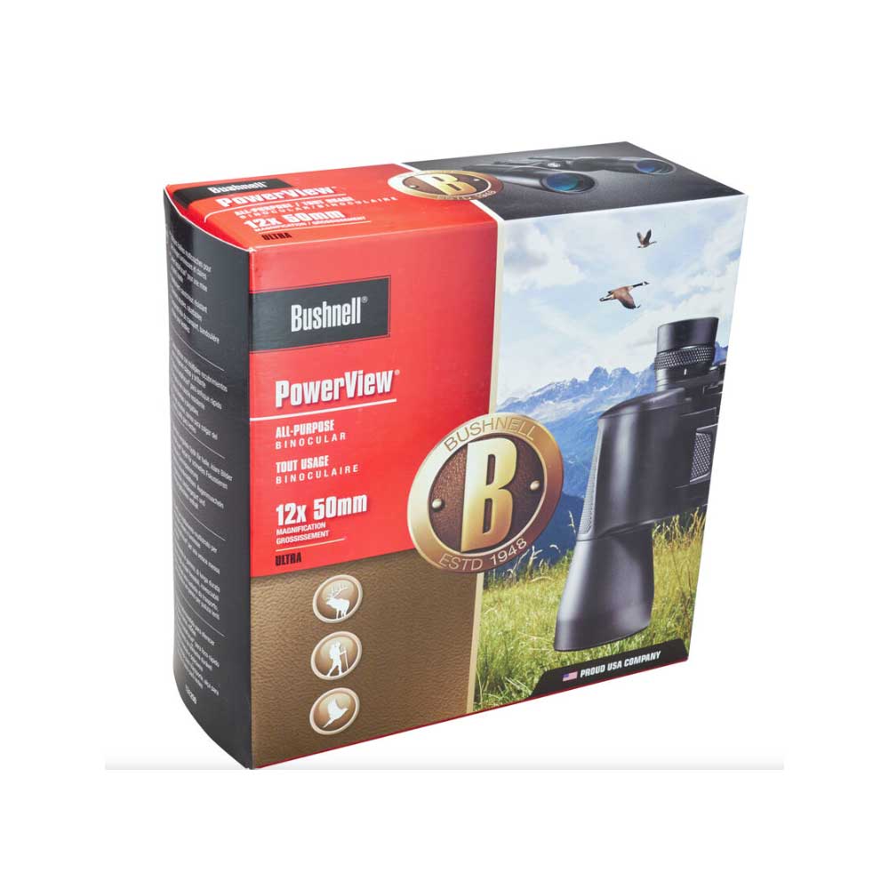 BINOCULAR BUSHNELL 131250 POWERVIEW 12X50 - Imagen 4