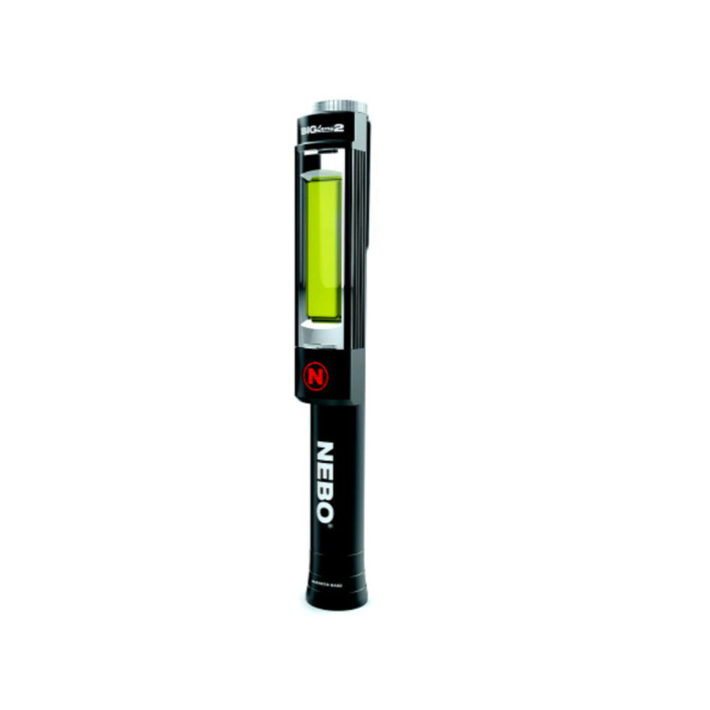 LINTERNA NEBO BIG LARRY 2 500 LUMENES PILAS AA GRIS