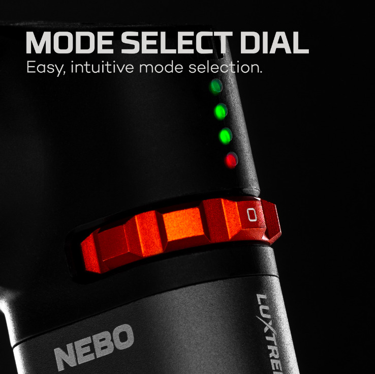 LINTERNA NEBO LUXTREME SL50 SPOTLIGHT 800M 450 LUMENES RECARGABLE - Imagen 3