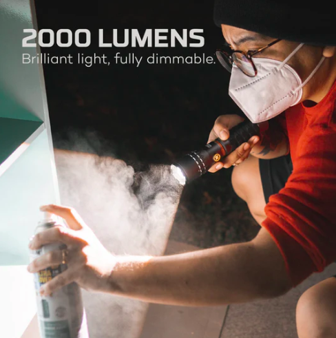 LINTERNA NEBRO SLIDE KING 2K FLASHLIGHT 500 LUMENES - Imagen 2