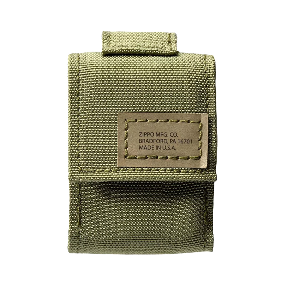 ESTUCHE ZIPPO NYLON VERDE TACTICO , 48402