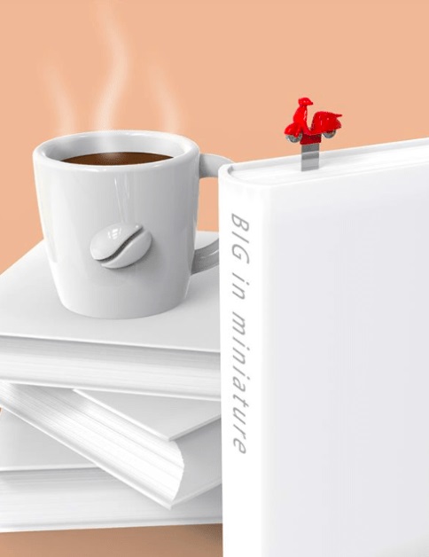MARCADOR DE LIBRO METALMORPHOSE SCOOTER MTMB203-01 - Imagen 2