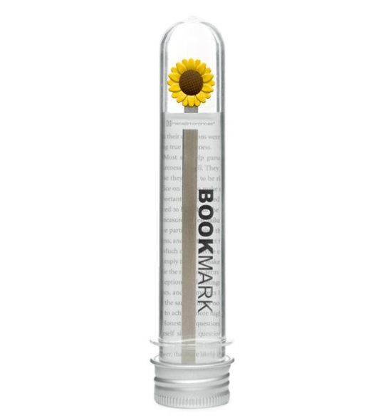 MARCADOR DE LIBRO METALMORPHOSE GIRASOL MTMB212-05