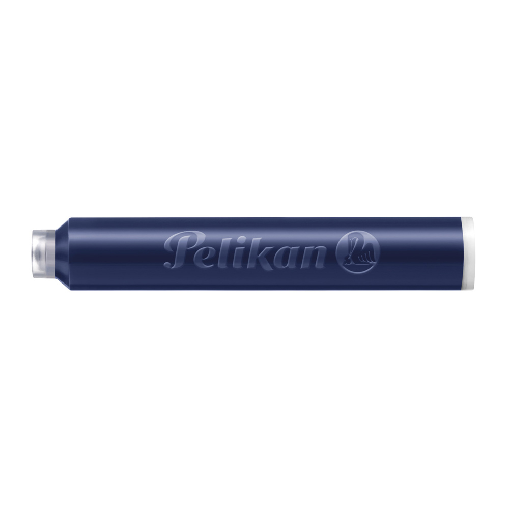 Cartucho de Tinta Corto para Pluma Estilográfica Pelikan TP/6 Tinta 4001 Color Azul Oscuro, contiene 6 unidades - Imagen 2