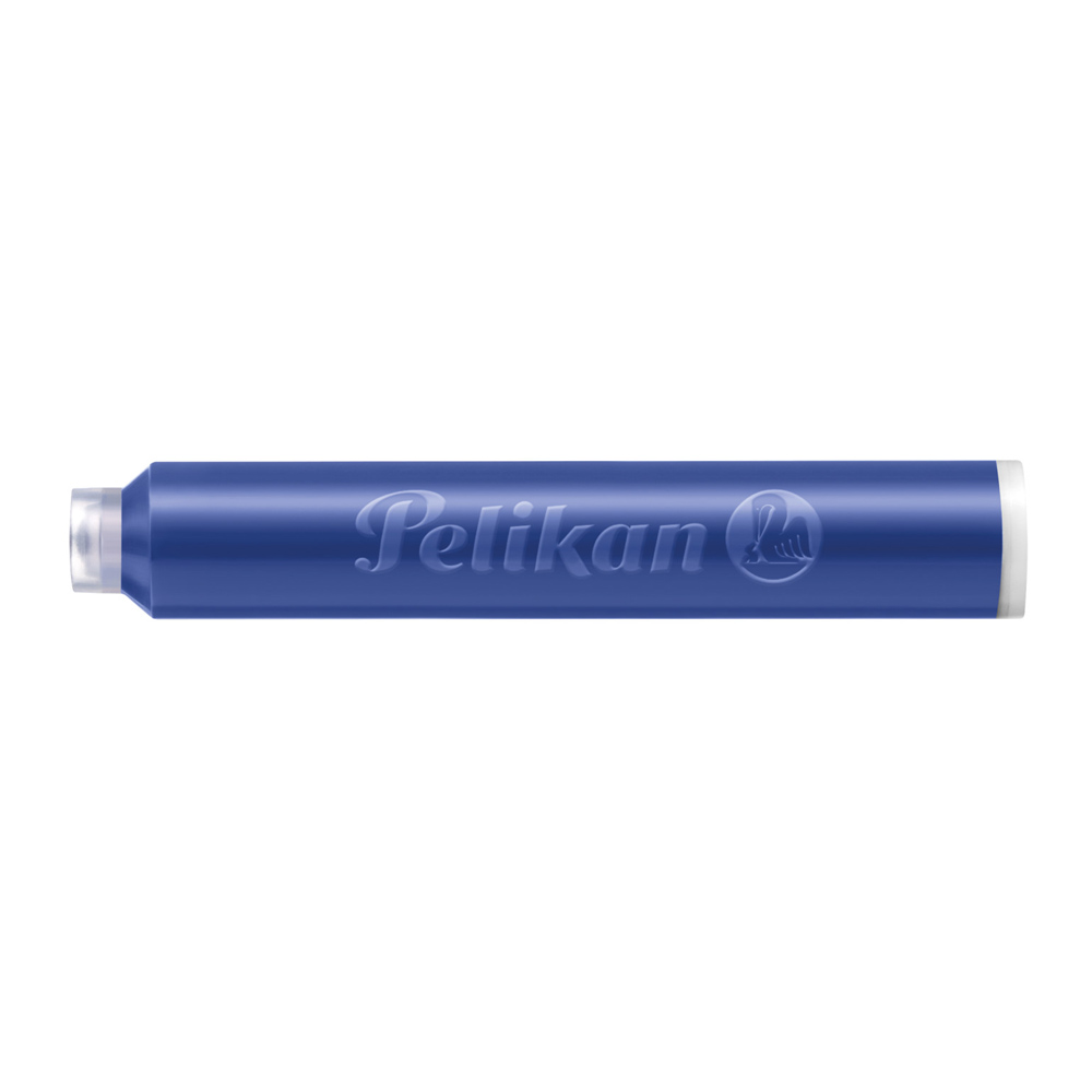 Cartucho de Tinta Corto para Pluma Estilográfica Pelikan TP/6 Tinta 4001 Color Azul Real, contiene 6 unidades - Imagen 2