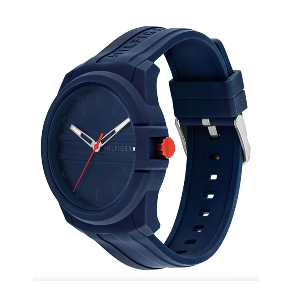 RELOJ TOMMY HILFIGER 1710595 ANALOGO PULSERA METALICA NEGRA HOMBRE - Imagen 2