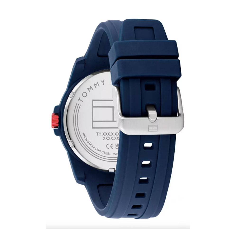 RELOJ TOMMY HILFIGER 1710595 ANALOGO PULSERA METALICA NEGRA HOMBRE - Imagen 3