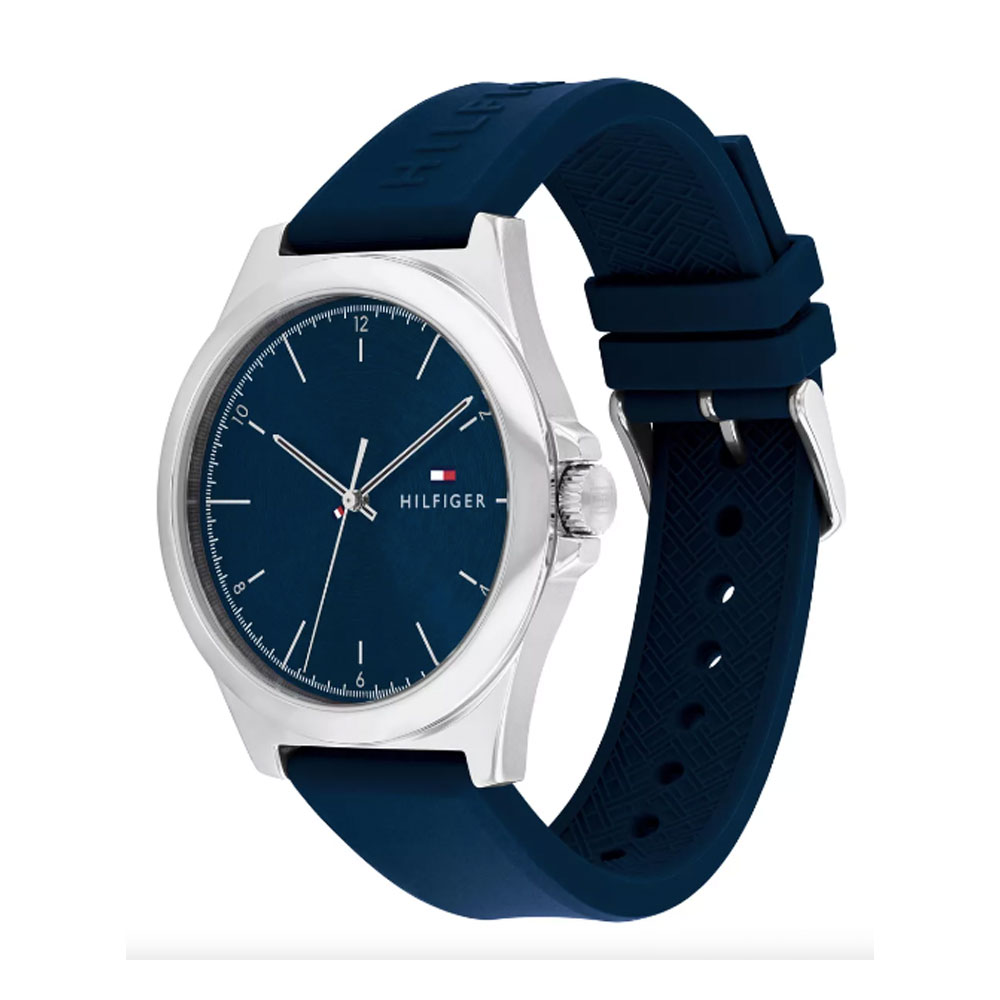 RELOJ TOMMY HILFIGER 1710616 ANALOGO PULSERA SILICONA AZUL HOMBRE - Imagen 2