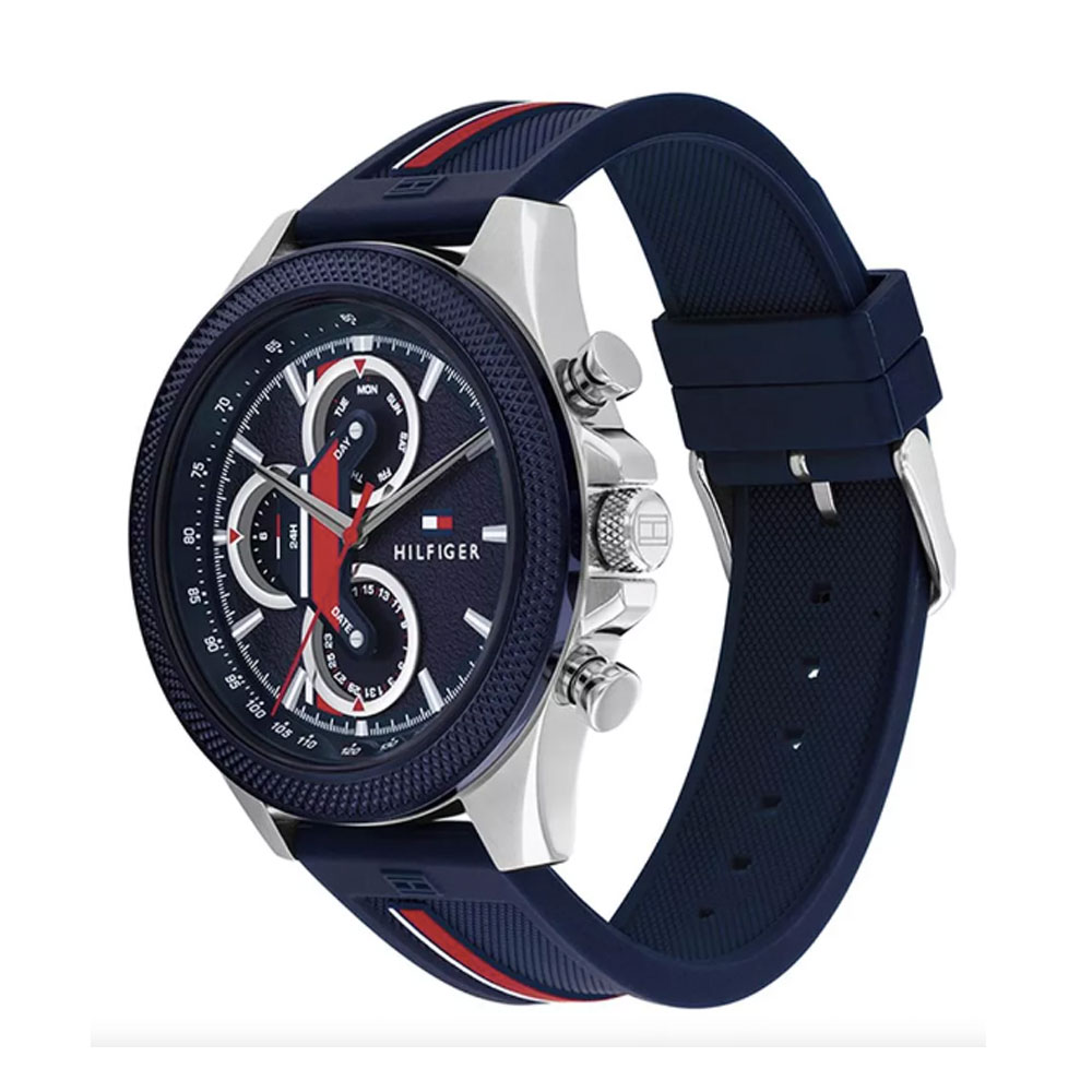 RELOJ TOMMY HILFIGER 1792083 ANALOGO PULSERA SILICONA AZUL HOMBRE - Imagen 2