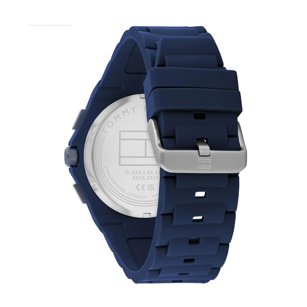 RELOJ TOMMY HILFIGER 1792122 ANALOGO PULSERA SILICONA AZUL HOMBRE - Imagen 3