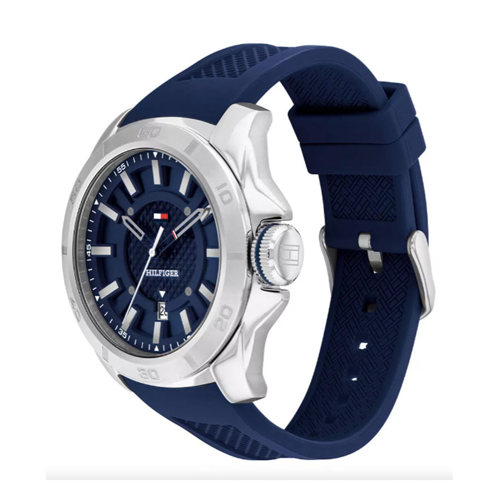 RELOJ TOMMY HILFIGER 1792134 ANALOGO PULSERA SILICONA AZUL HOMBRE - Imagen 2