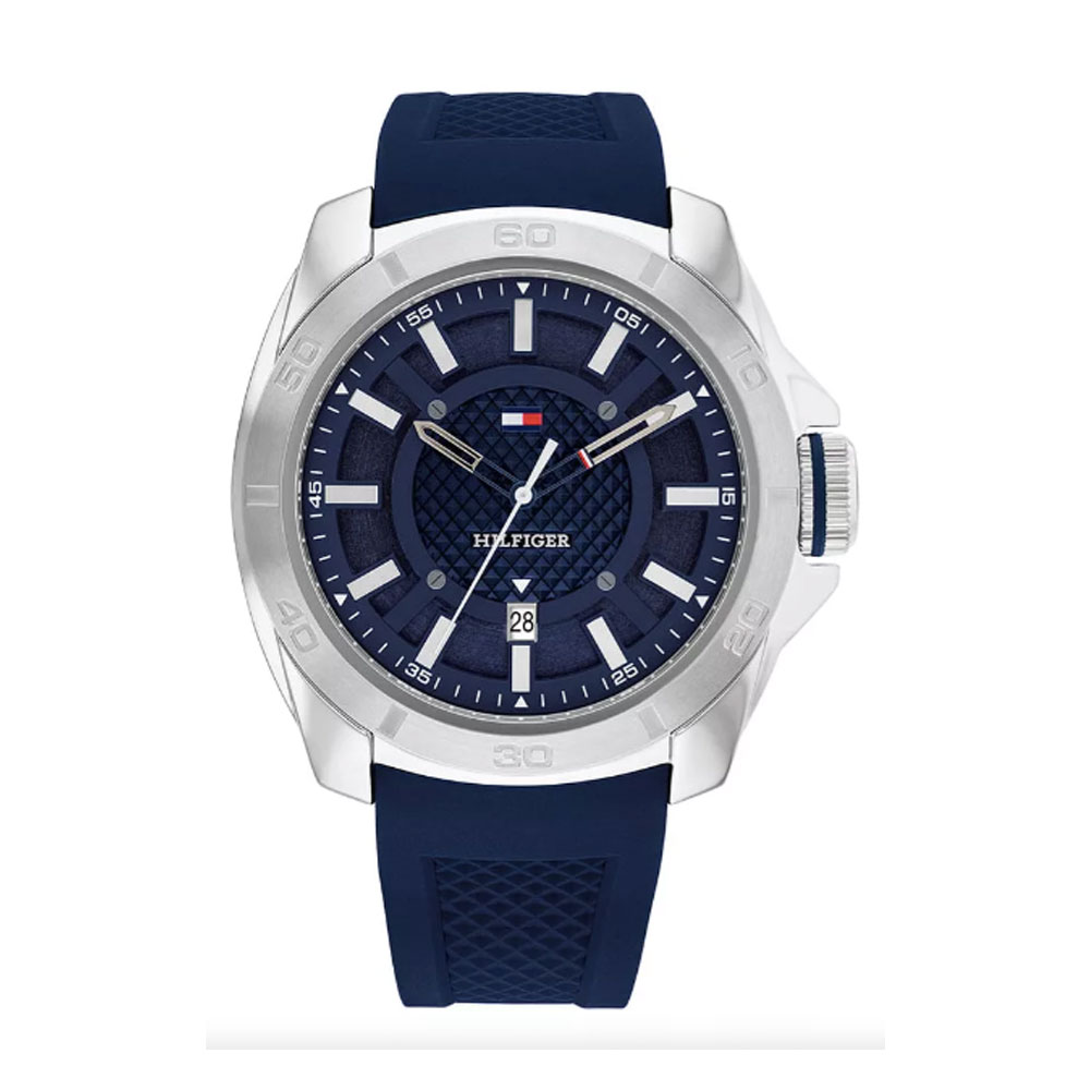 RELOJ TOMMY HILFIGER 1792134 ANALOGO PULSERA SILICONA AZUL HOMBRE