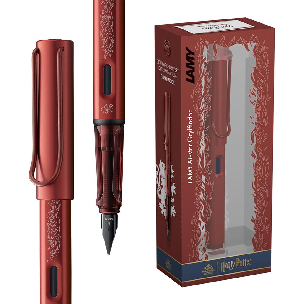 Pluma Estilográfica Gryffindor (M) Al Star Lamy Harry Potter