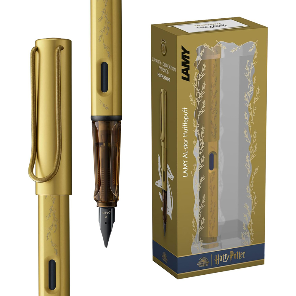 Pluma Estilográfica Hufflepuff (M) Al Star Lamy Harry Potter