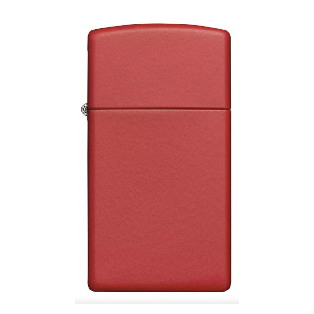 ENCENDEDOR ZIPPO, MODELO SLIM RED MATE