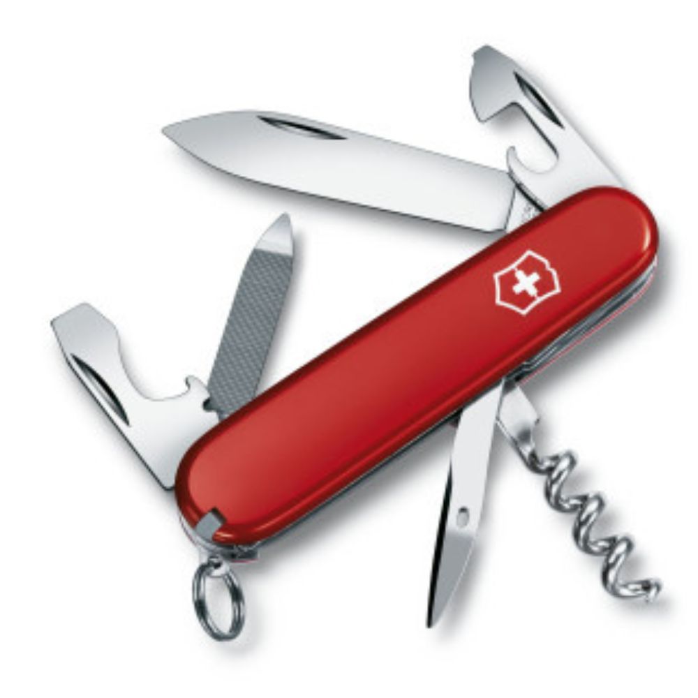 NAVAJA VICTORINOX SPORTSMAN ROJA