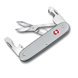 NAVAJA VICTORINOX  COMPANION SLIM ALOX 93MM PLATEADO