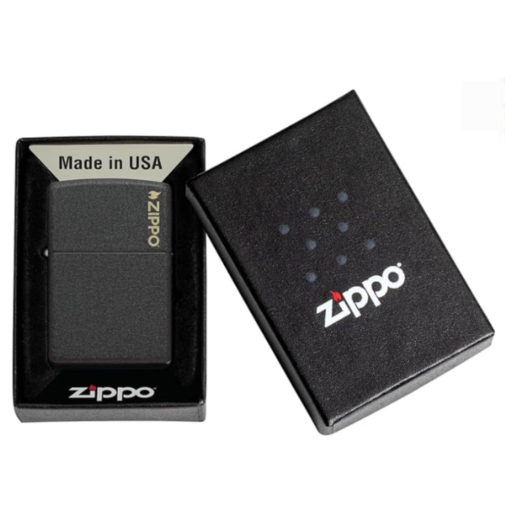 Encendedor Zippo 236 Regular Black Crackle - Imagen 2