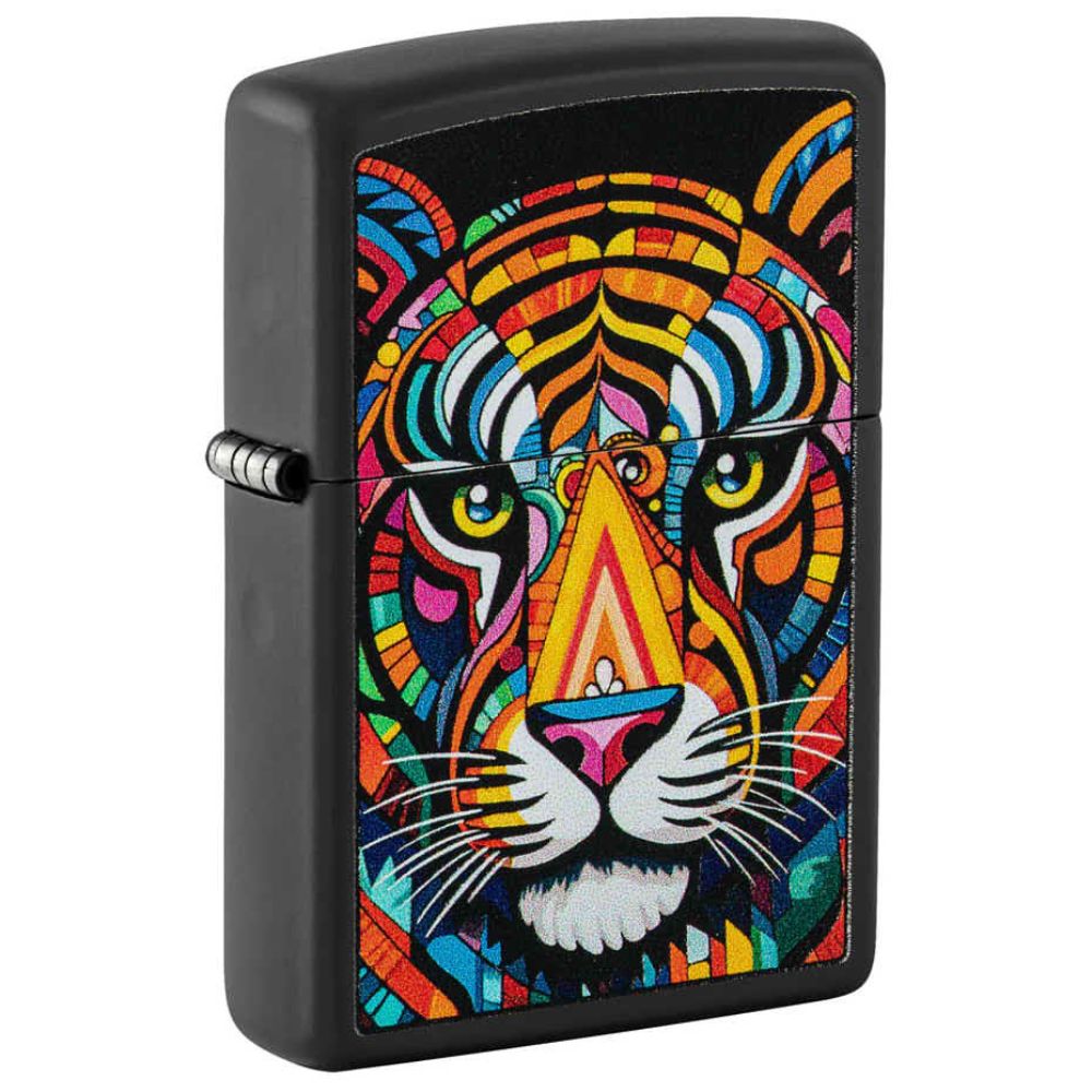 ENCENDEDOR ZIPPO, MODELO COLORFUL TIGER DESIGN
