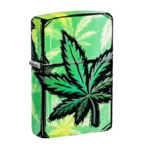 Encendedor Zippo 46253 Cannabis Design