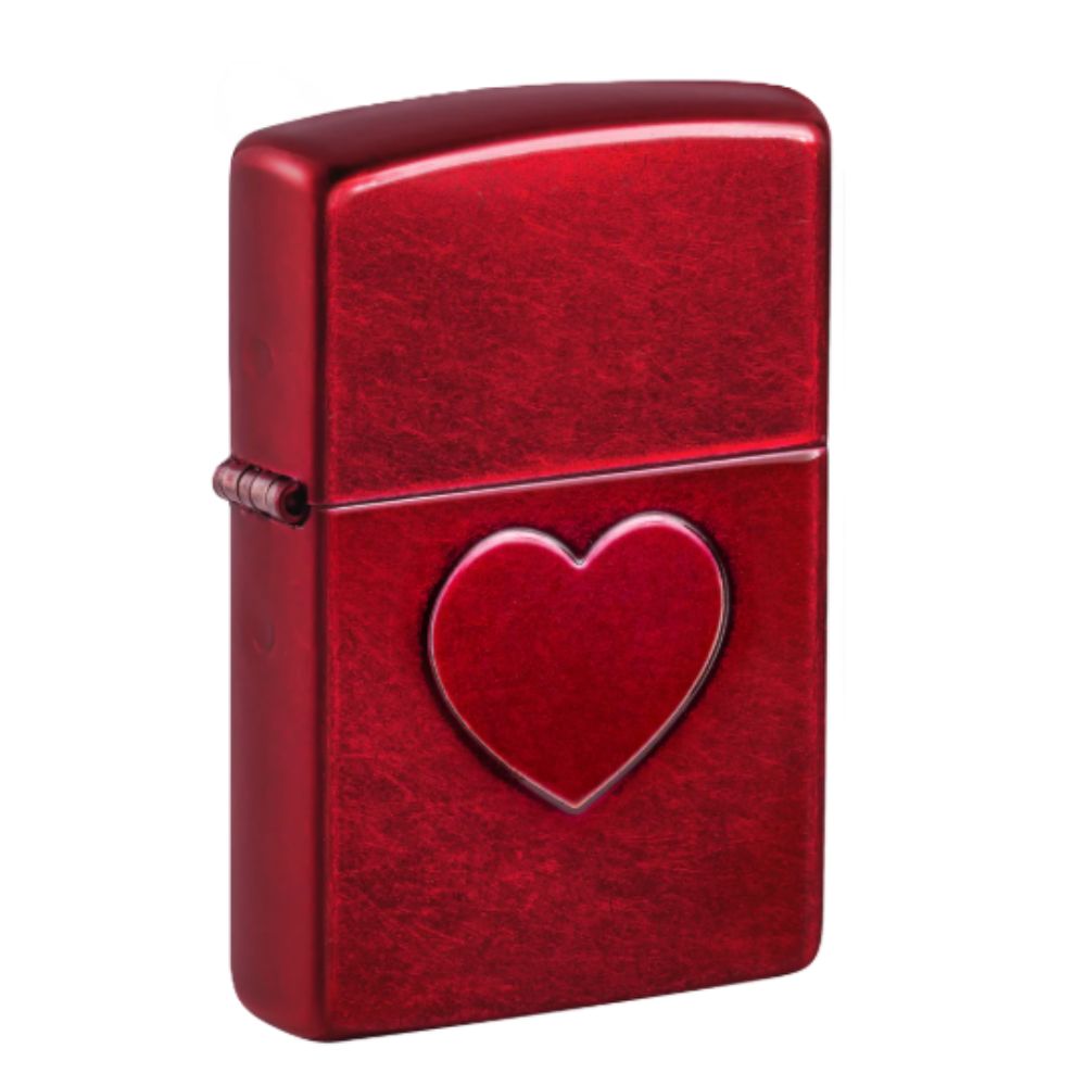 Encendedor Zippo 46588 Stamped Heart Design